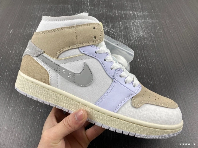 1 SE Jordan DM9652-120 Tech  Mid  Craft Grey 0707